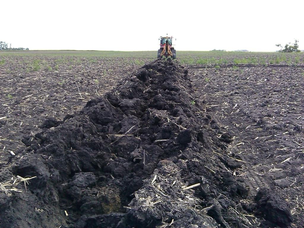 Agriculture technology and drain tile