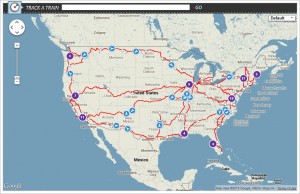 Amtrak Carolinian Route Map