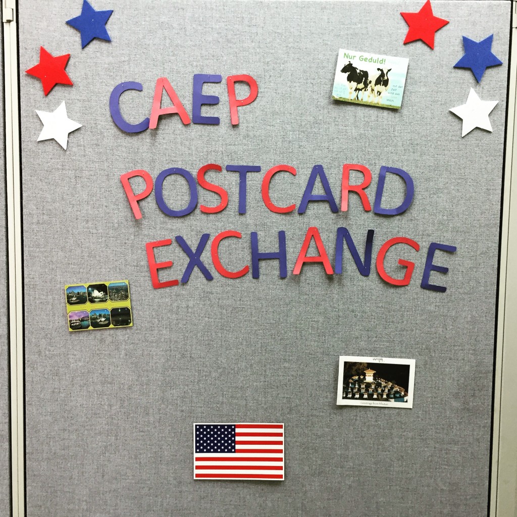 CAEP Postcard Exchange