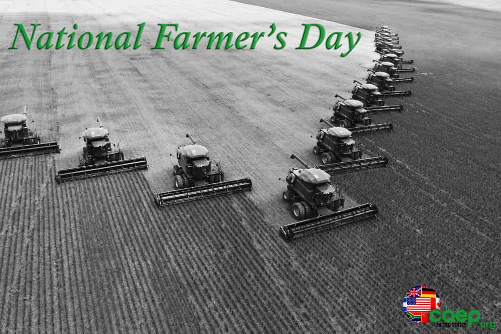 Happy National Farmer's Day! 