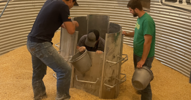 CAEP Brazilian Interns Learn Grain Entrapment Rescue Skills